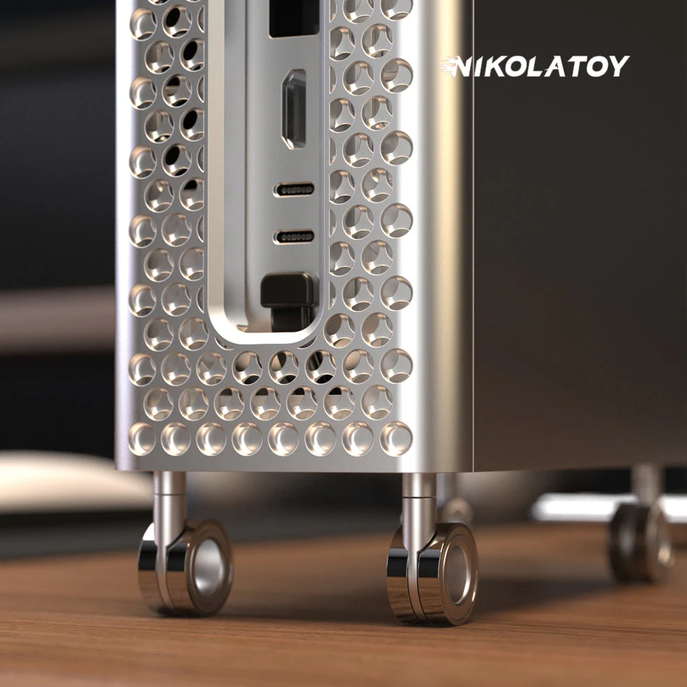 Modular Alloy Magnetic Suction Macmini Protective Shell - Image 11