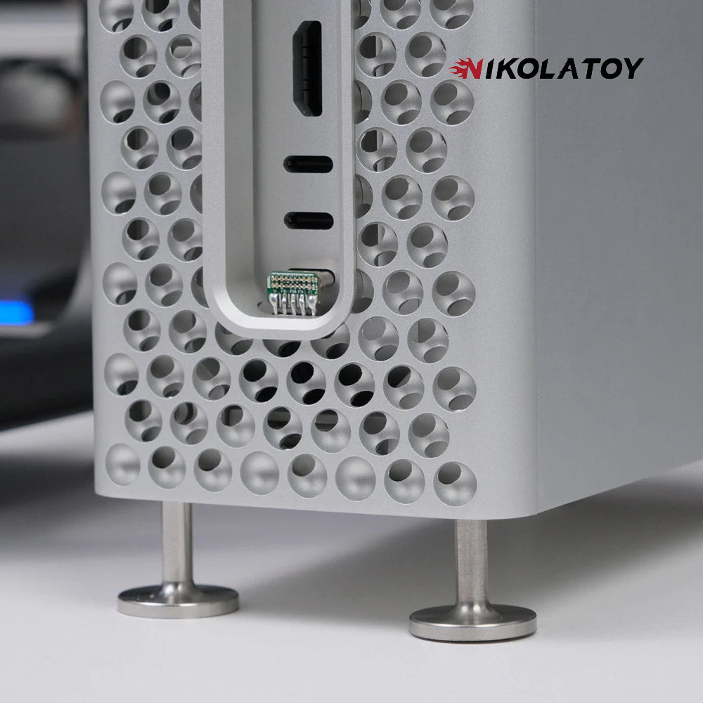 Modular Alloy Magnetic Suction Macmini Protective Shell - Image 4