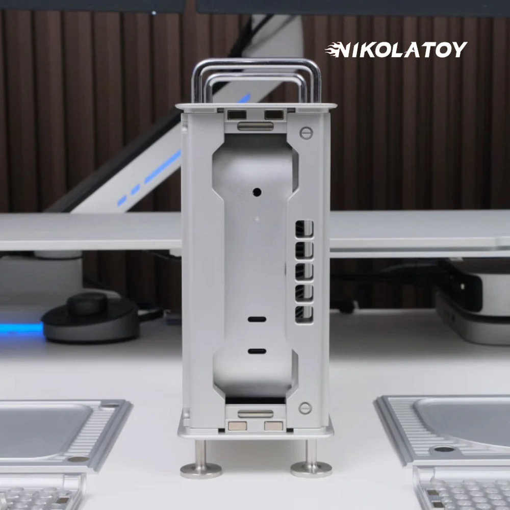 Modular Alloy Magnetic Suction Macmini Protective Shell - Image 8