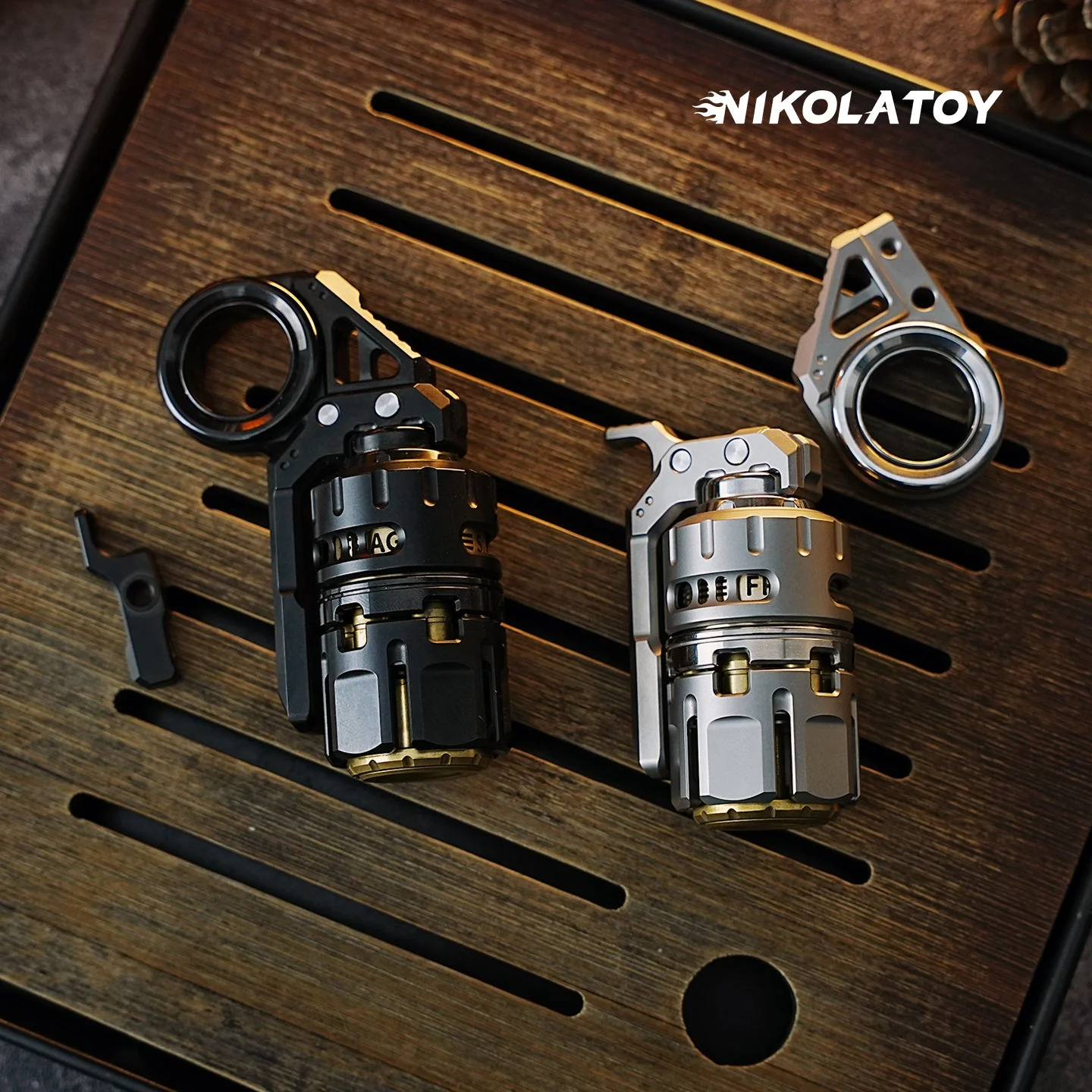 Multi functional Titanium Alloy EDC Toy Doombringer Grenade - Image 4