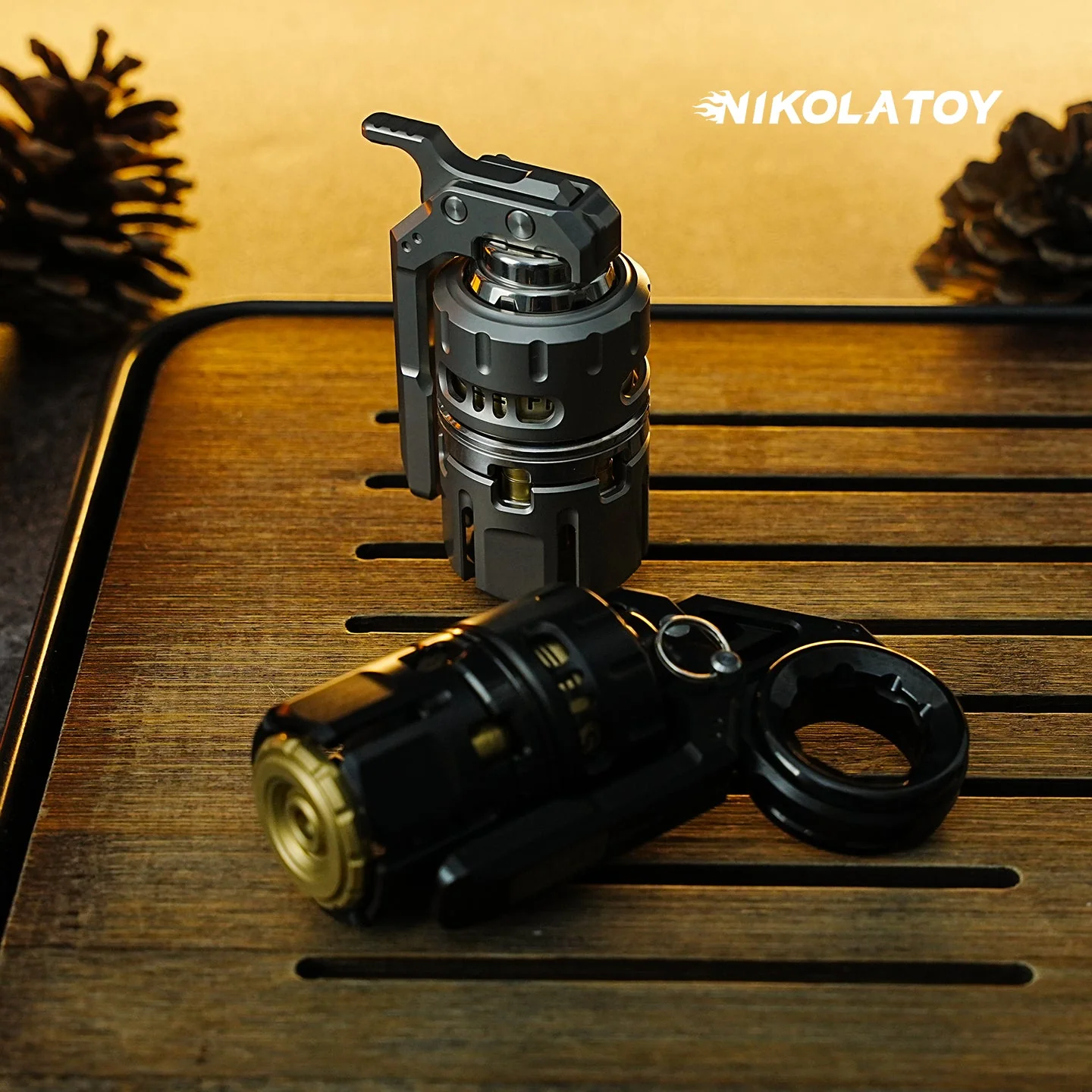 Multi functional Titanium Alloy EDC Toy Doombringer Grenade - Image 6