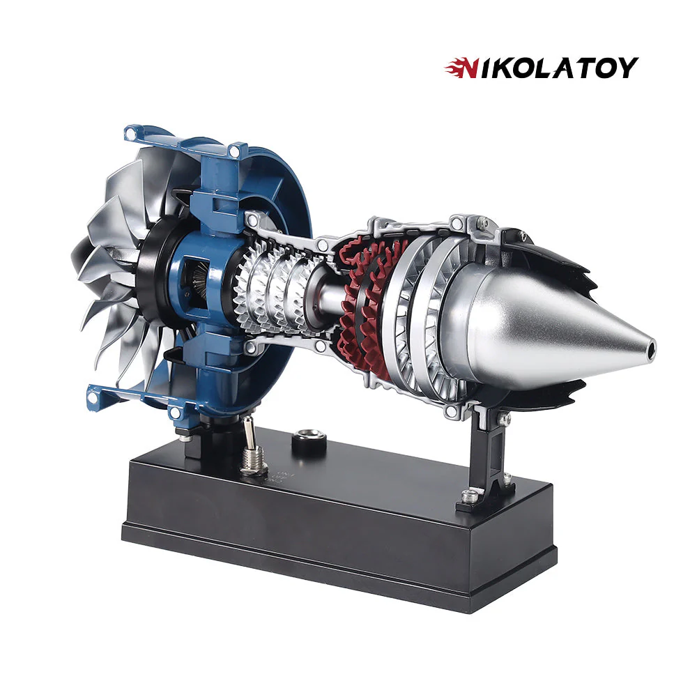 TECHING Small Size Turbofan Engine Model - DIY KIT（7In） - Image 4
