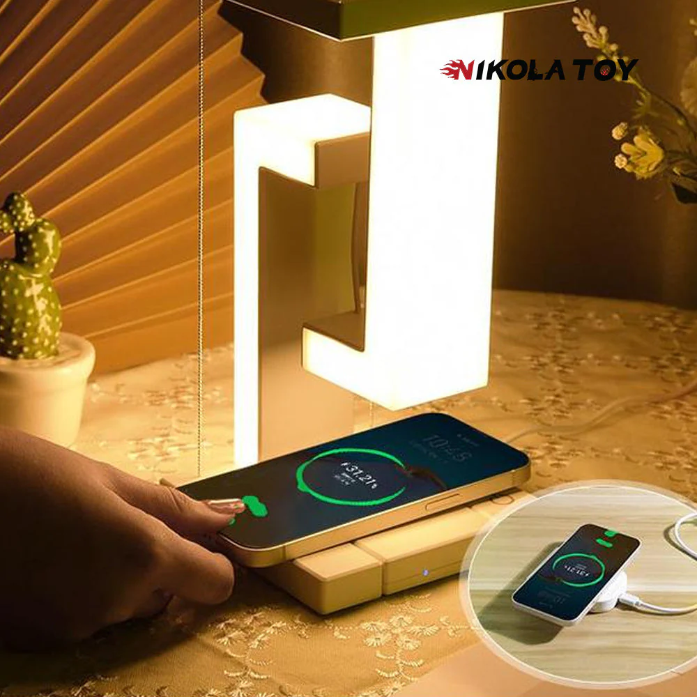 Tensegrity Smart Led Desk Lamp With Wireless Charger - Image 4