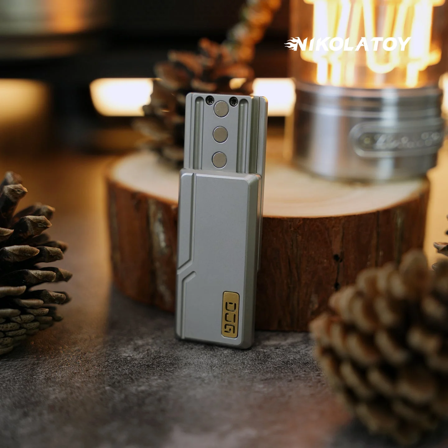 Titanium Alloy EDC Toy Dynamic Tuning Fork - Image 5