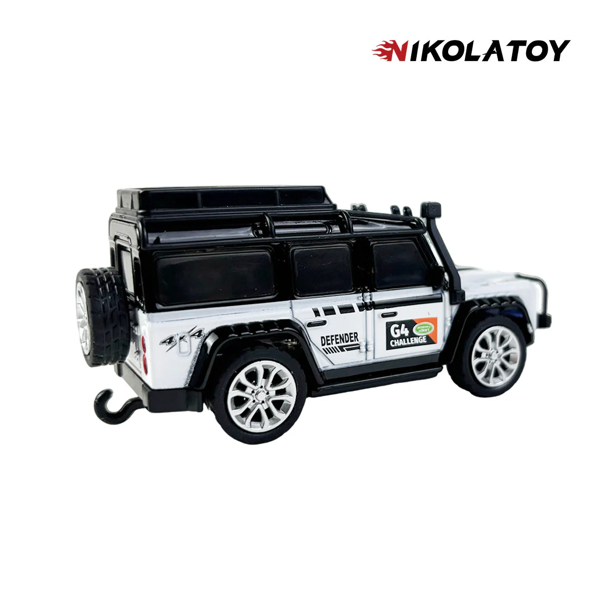 1:64 Land Rover Defender Desktop Remote Control Car - Image 5