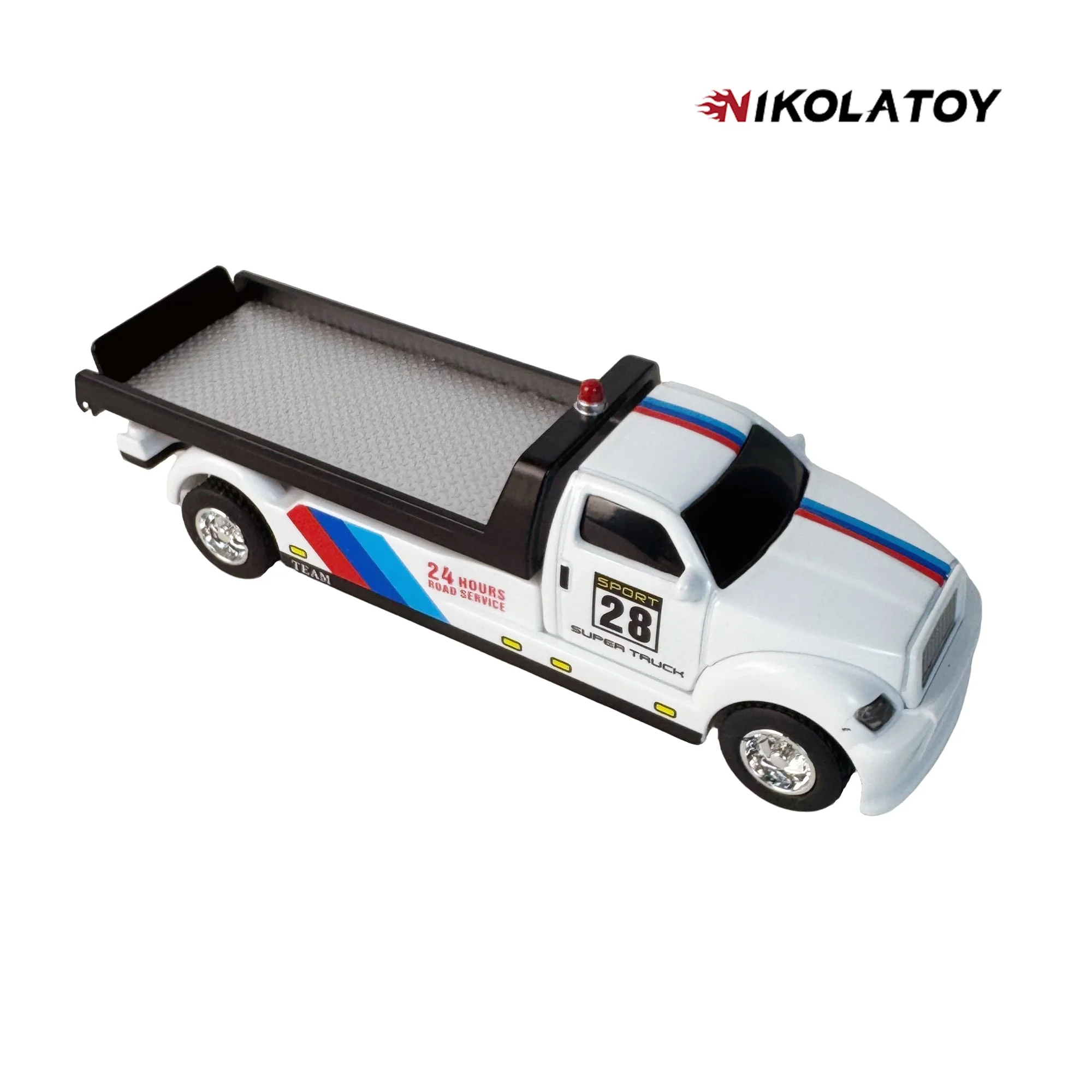 1:64 Mini Engineering Truck Remote Control Car - Image 2