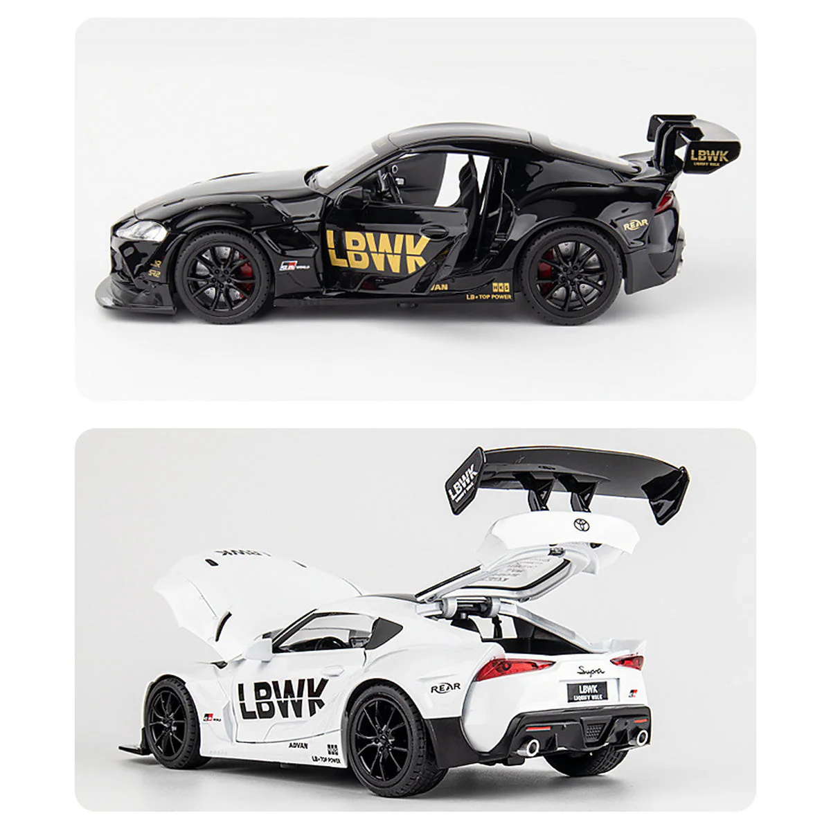 Alloy 1/22 Toyota Supra Model Car - Image 2
