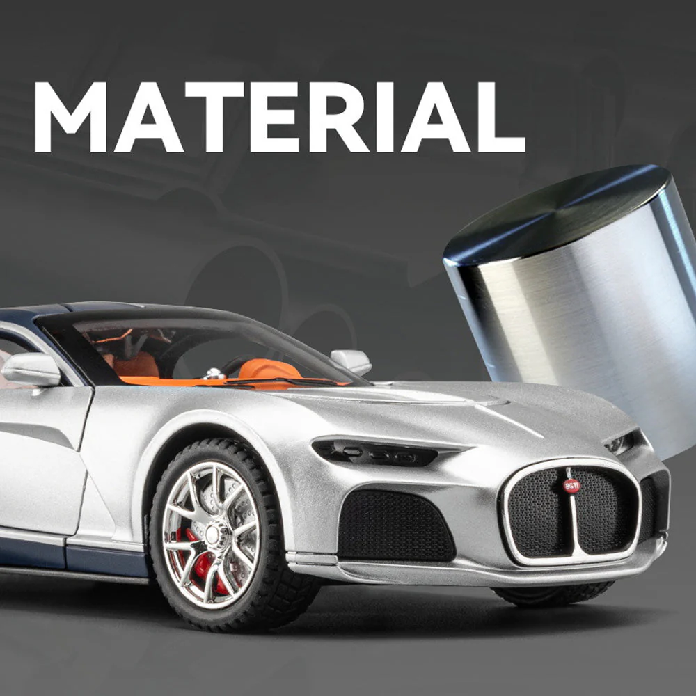 Alloy 1/24 Bugatti Atlantic Model Car - Image 2