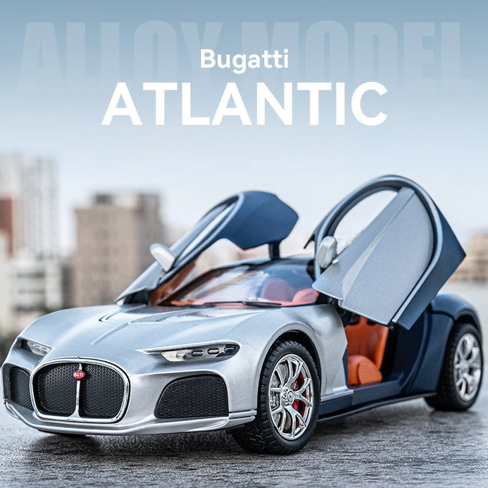 Alloy 1/24 Bugatti Atlantic Model Car - Image 3