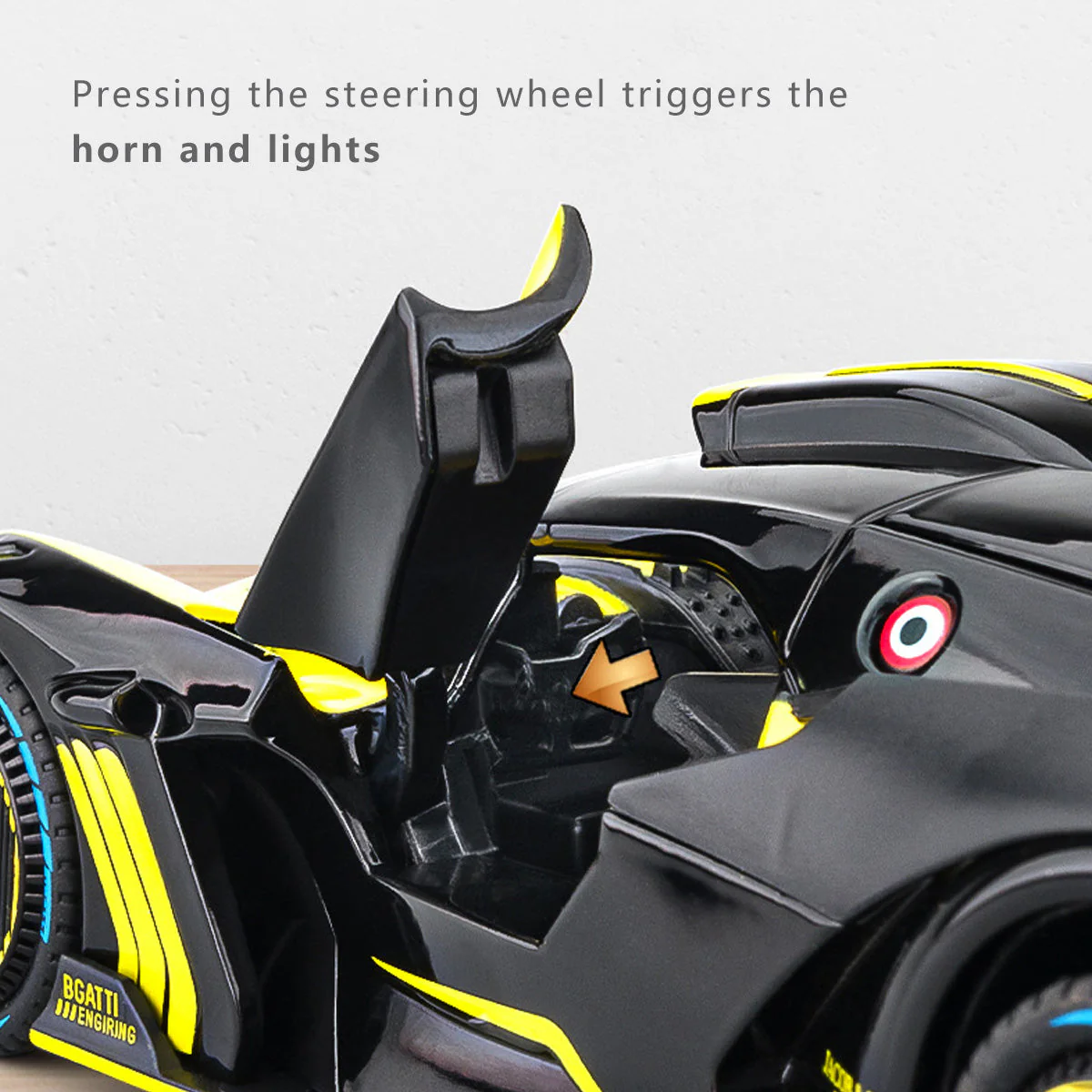 Alloy 1/24 Bugatti Bolide Model Car - Image 6