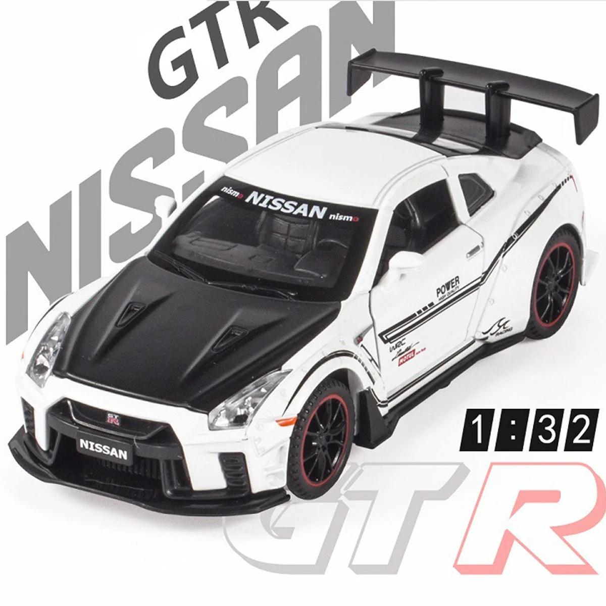 Alloy 1/32 Nissan GTR Model Car - Image 2