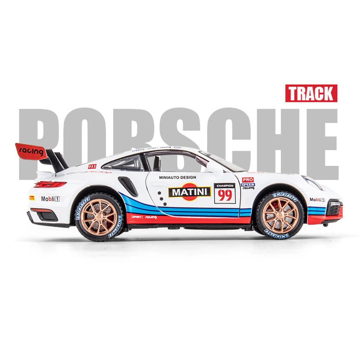Alloy 1/32 Porsche 911 Track Edition Model Car - Image 2