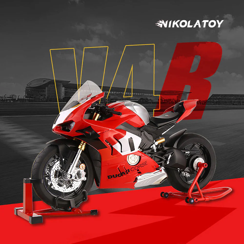 Alloy 1/6 Ducati Panigale V4R Model - Image 8