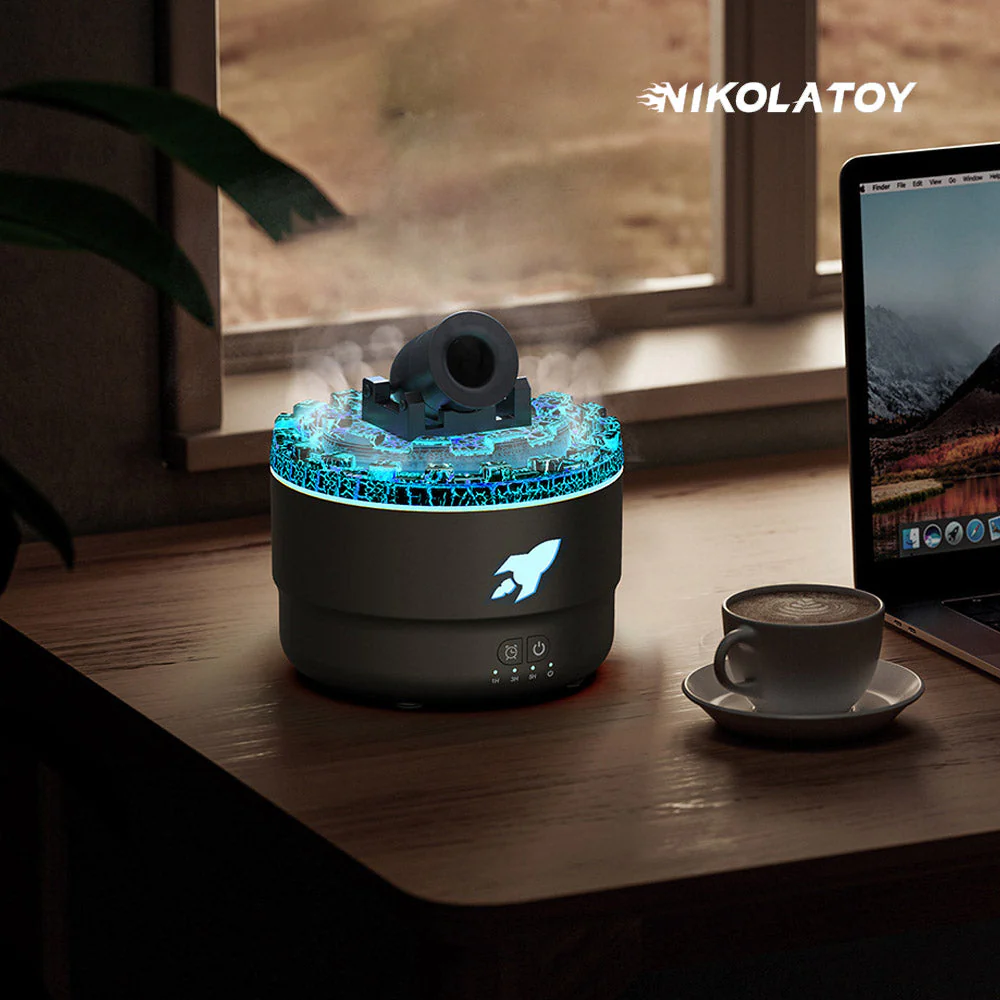 Creative Desktop Cannon Humidifier&Aromatherapy Machine - Image 4