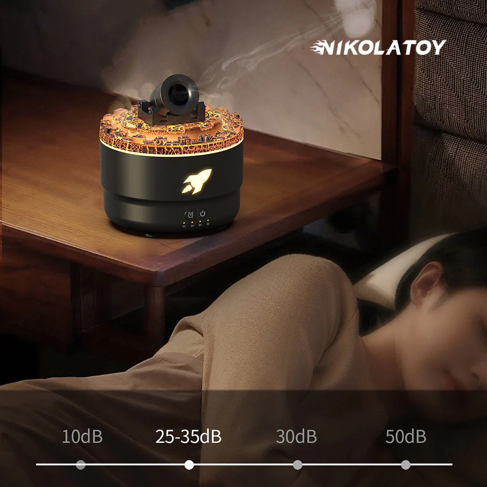 Creative Desktop Cannon Humidifier&Aromatherapy Machine - Image 5