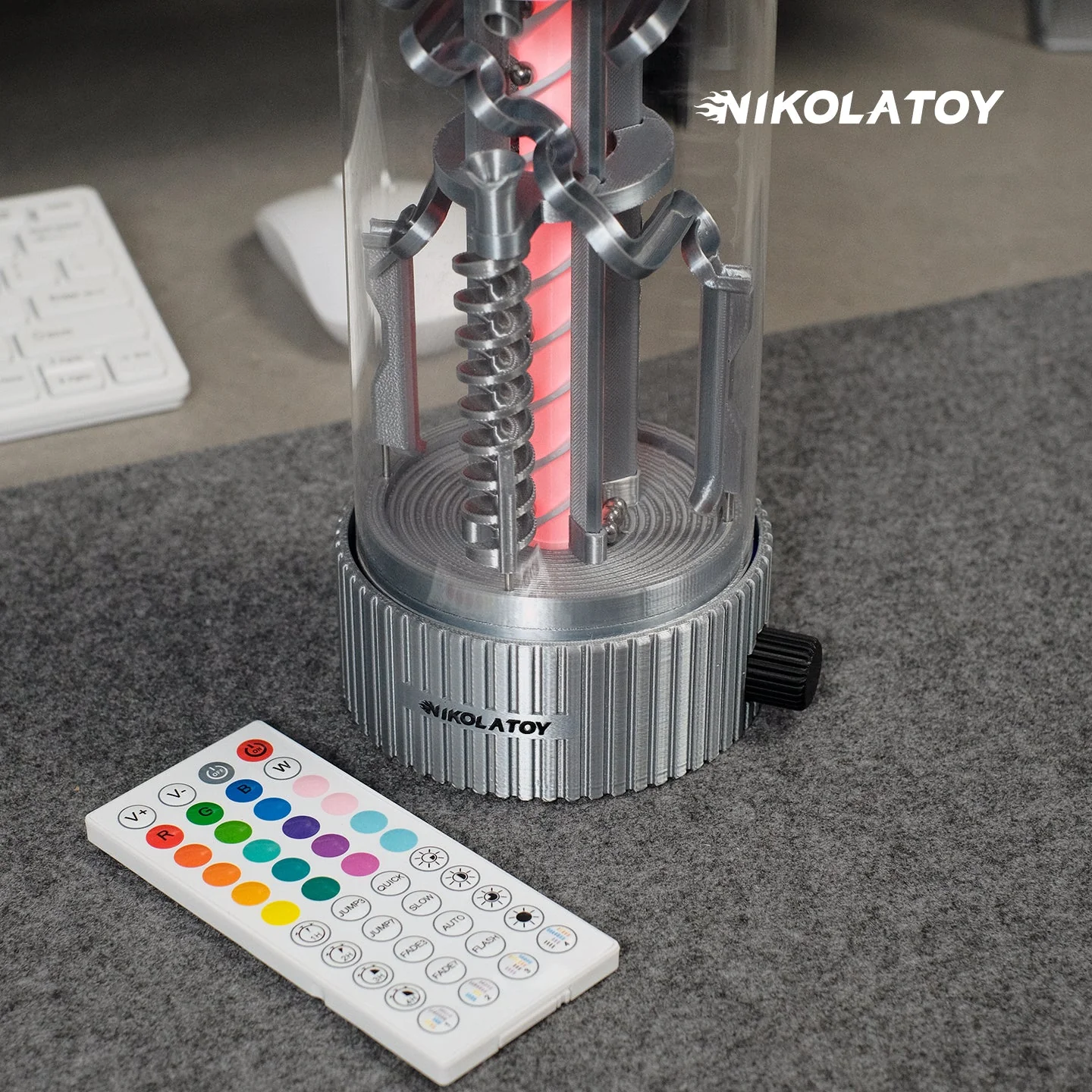 Creative EDC Spinning Pinball RGB Desktop Night Light - Image 6