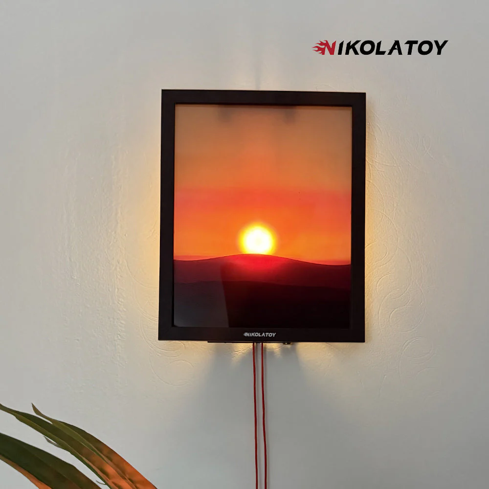 Creative Sunset Hand Pulled Night Light - Image 2