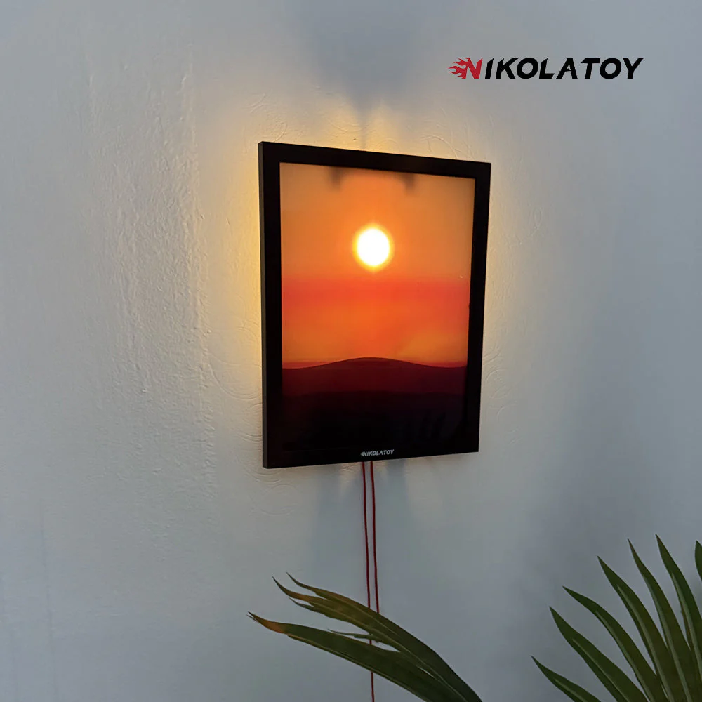 Creative Sunset Hand Pulled Night Light - Image 5