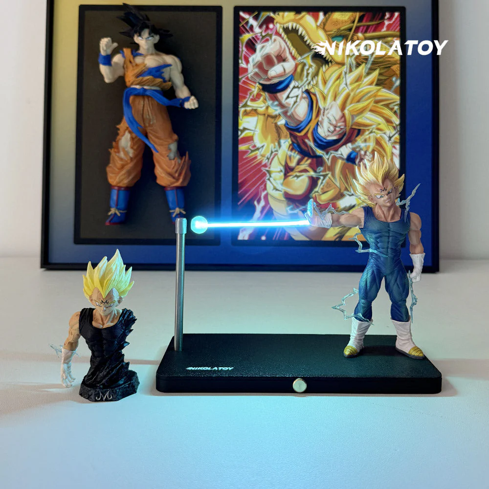 Vegeta Magnetic Night Light Set (Including Half Body Statue) - Image 4
