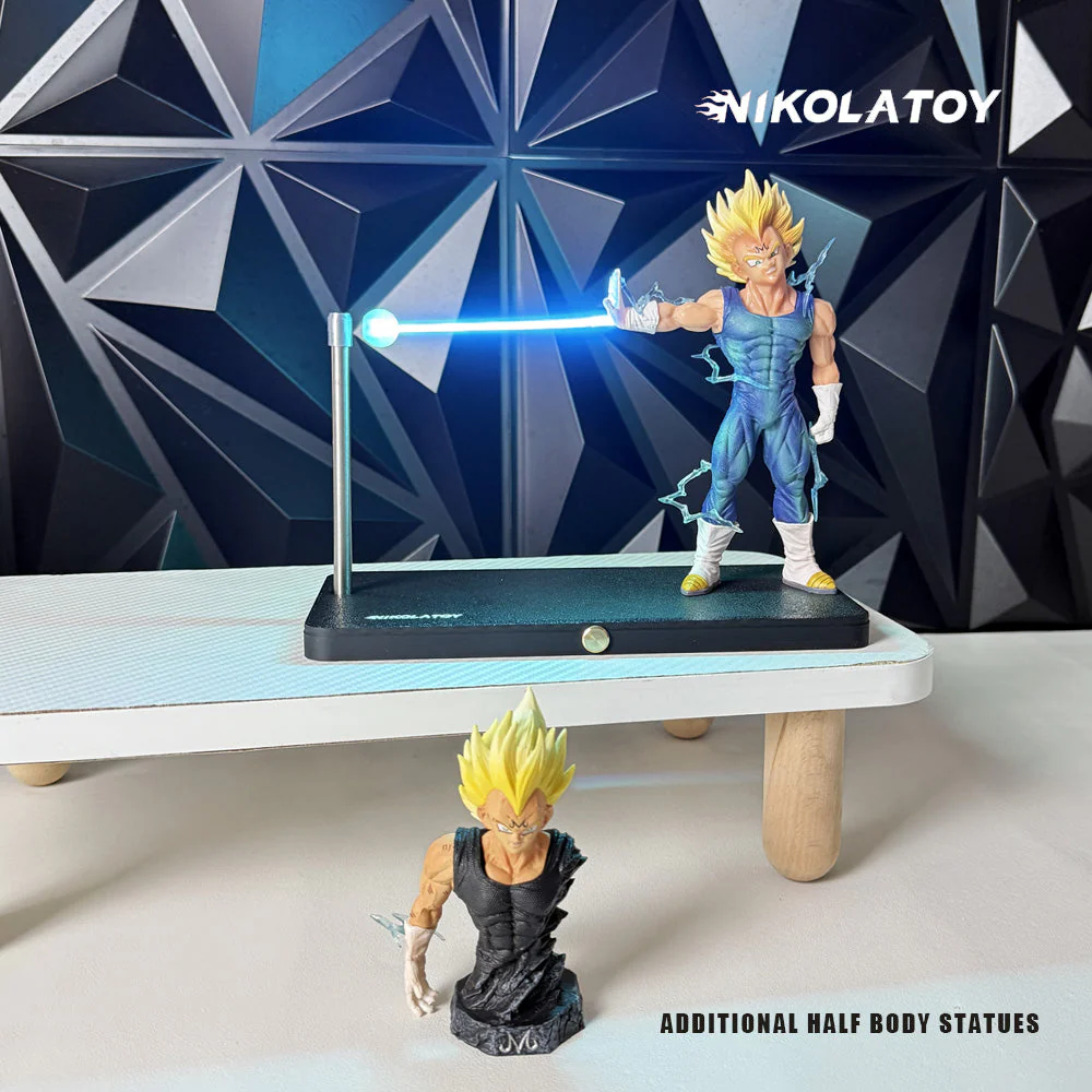 Vegeta Magnetic Night Light Set (Including Half Body Statue) - Image 9