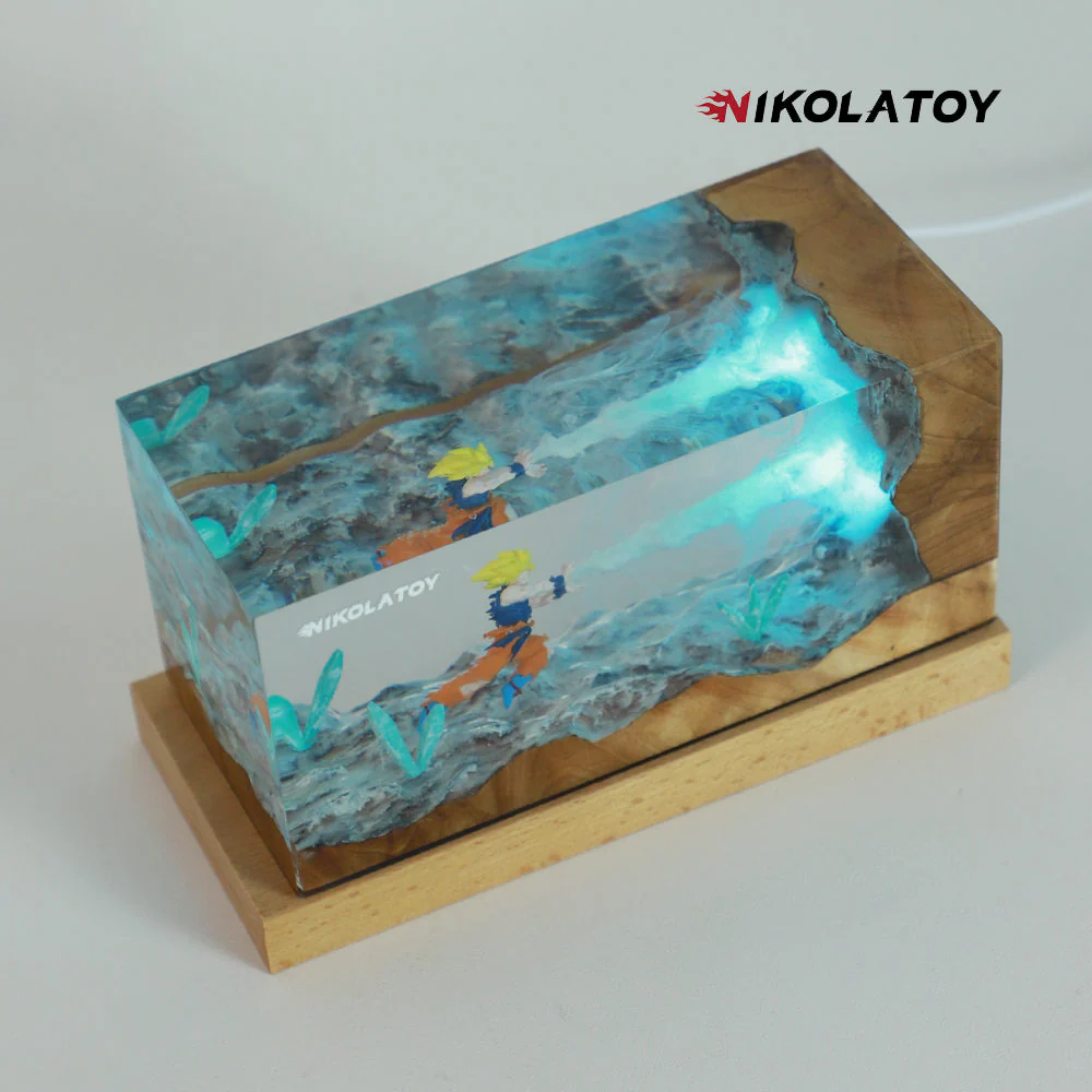 Kakarot Resin RGB Night Light Desktop Decoration - Image 5