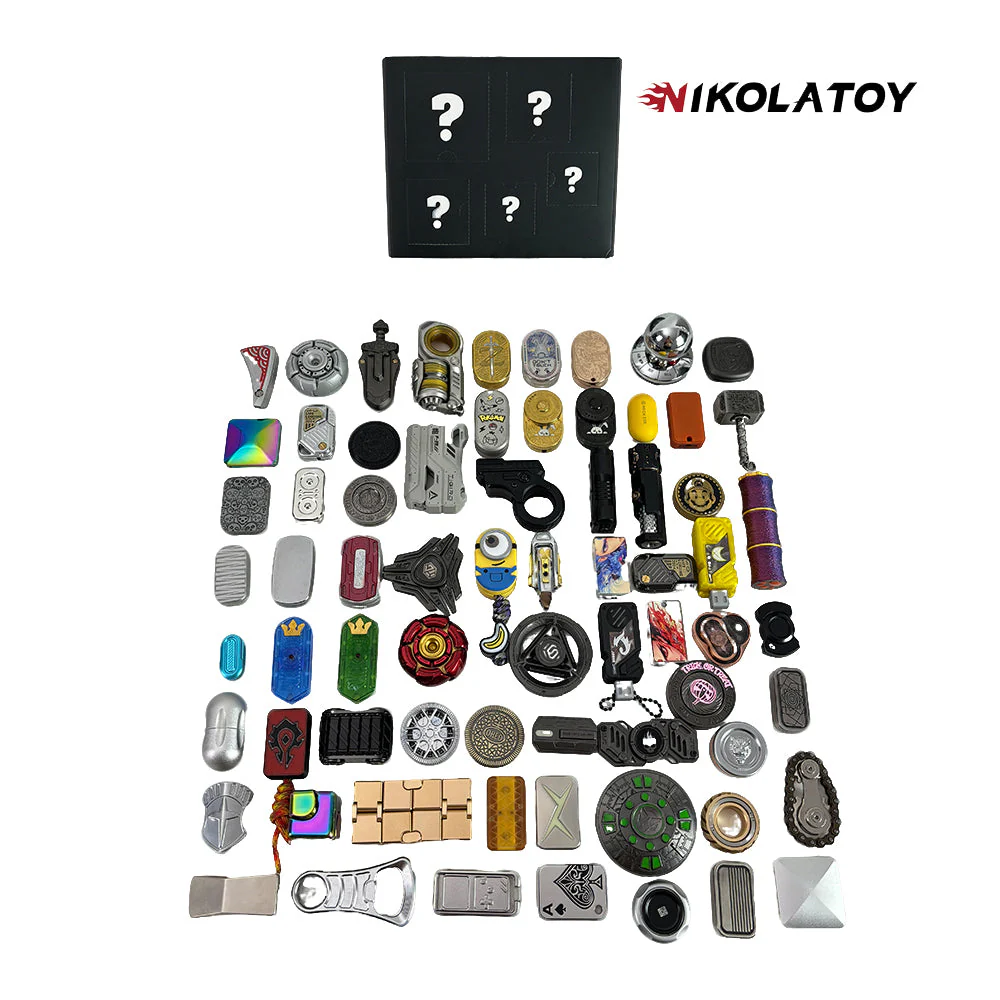 EDC Fidgets Toy Poking Lottery - Contains 5 Fidgets - Image 3
