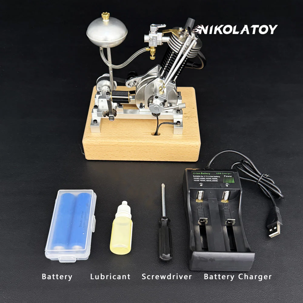Miniature Motorcycle Single Cylinder Engine - Image 3