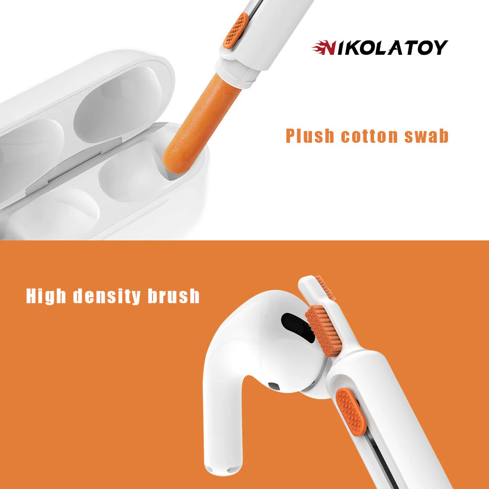Multi Functional Notebook Computer Headphone Keyboard Efficient Cleaning 8-In-1 Set - Image 2