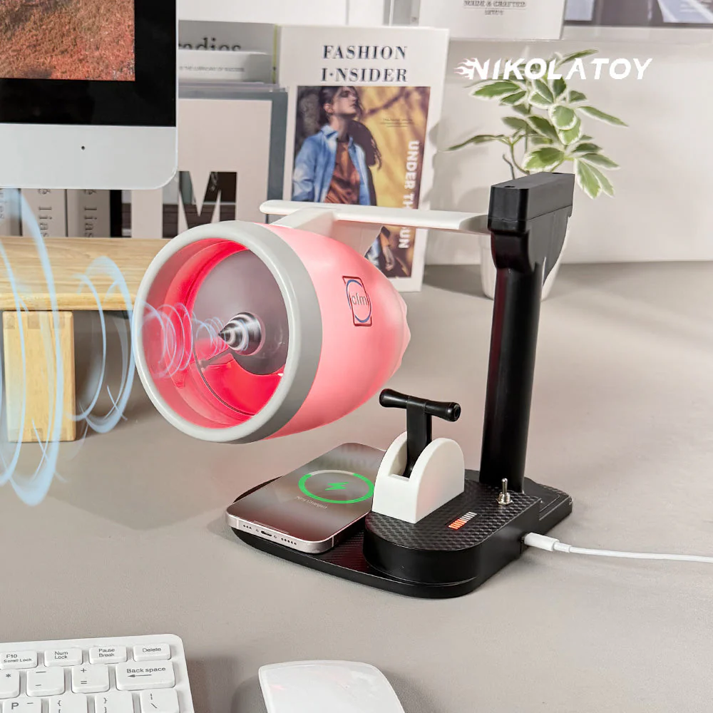 New Dsektop JetFan - Equipped With Wireless Charging And Humidifier - Image 3