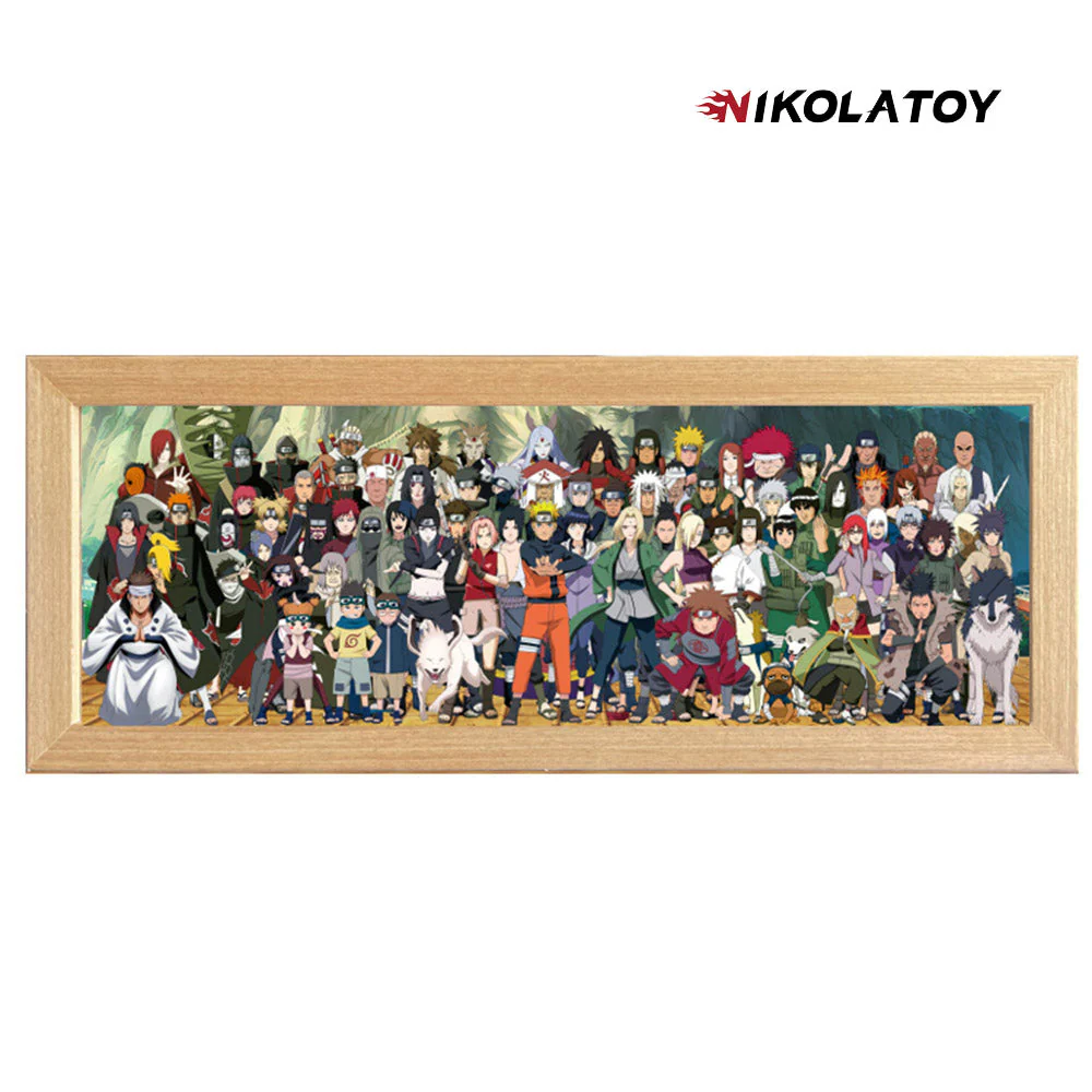 Creative Family Photo Acrylic Stereoscopic Painting (LED Light) - Image 10