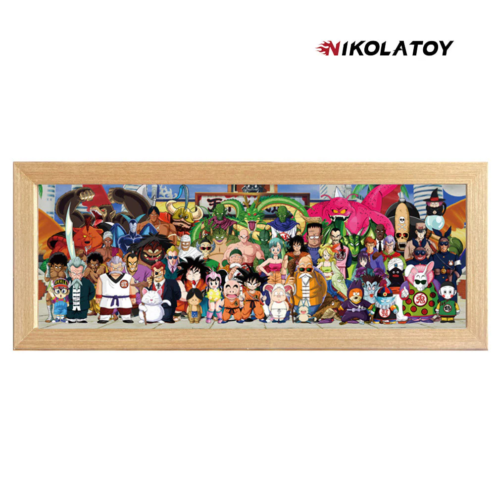 Creative Family Photo Acrylic Stereoscopic Painting (LED Light) - Image 12