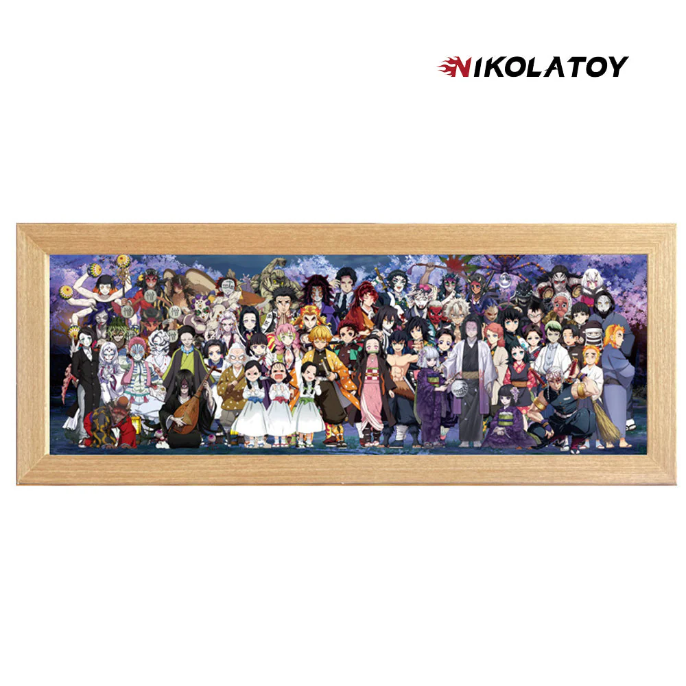 Creative Family Photo Acrylic Stereoscopic Painting (LED Light) - Image 14