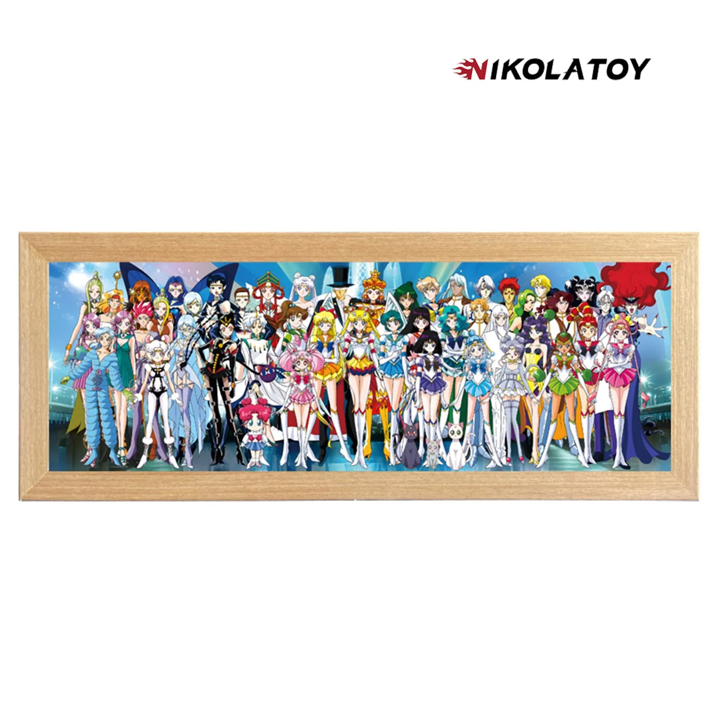 Creative Family Photo Acrylic Stereoscopic Painting (LED Light) - Image 19