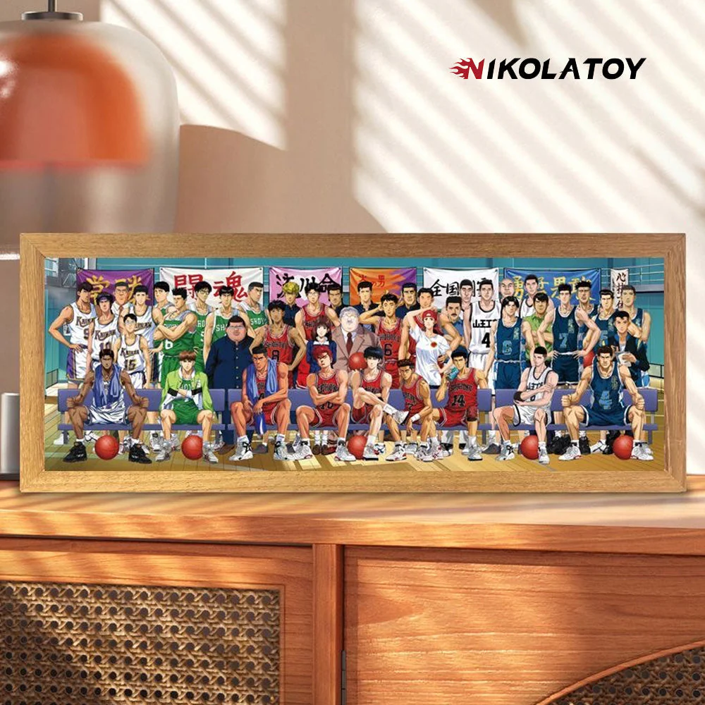 Creative Family Photo Acrylic Stereoscopic Painting (LED Light) - Image 2