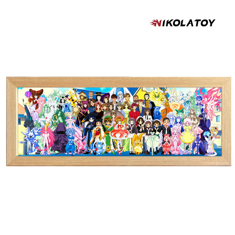 Creative Family Photo Acrylic Stereoscopic Painting (LED Light) - Image 23