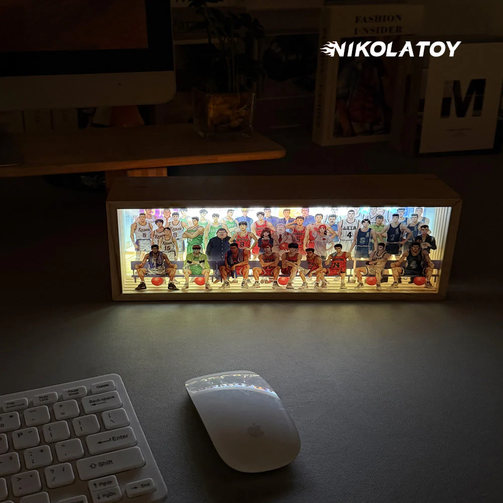 Creative Family Photo Acrylic Stereoscopic Painting (LED Light) - Image 3
