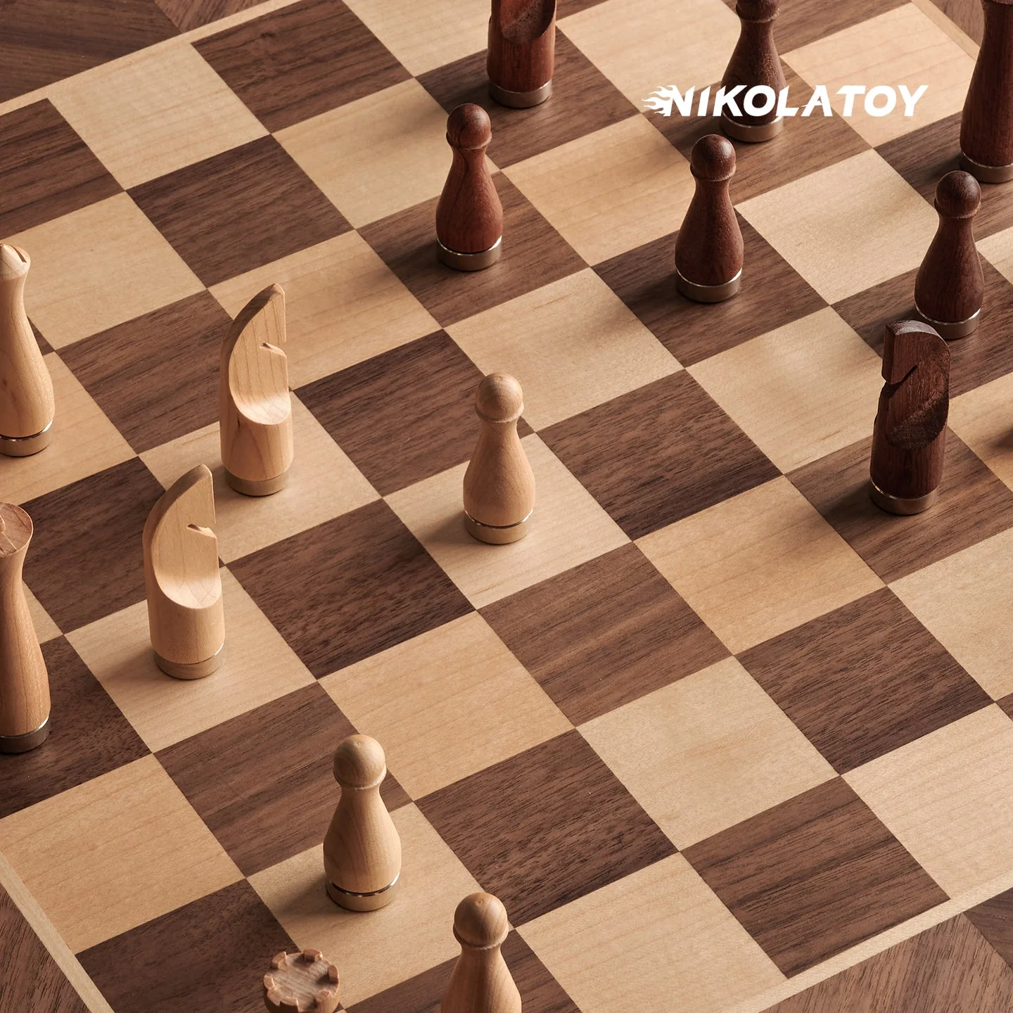 Solid Wood Fully Automatic Chessboard - Image 6