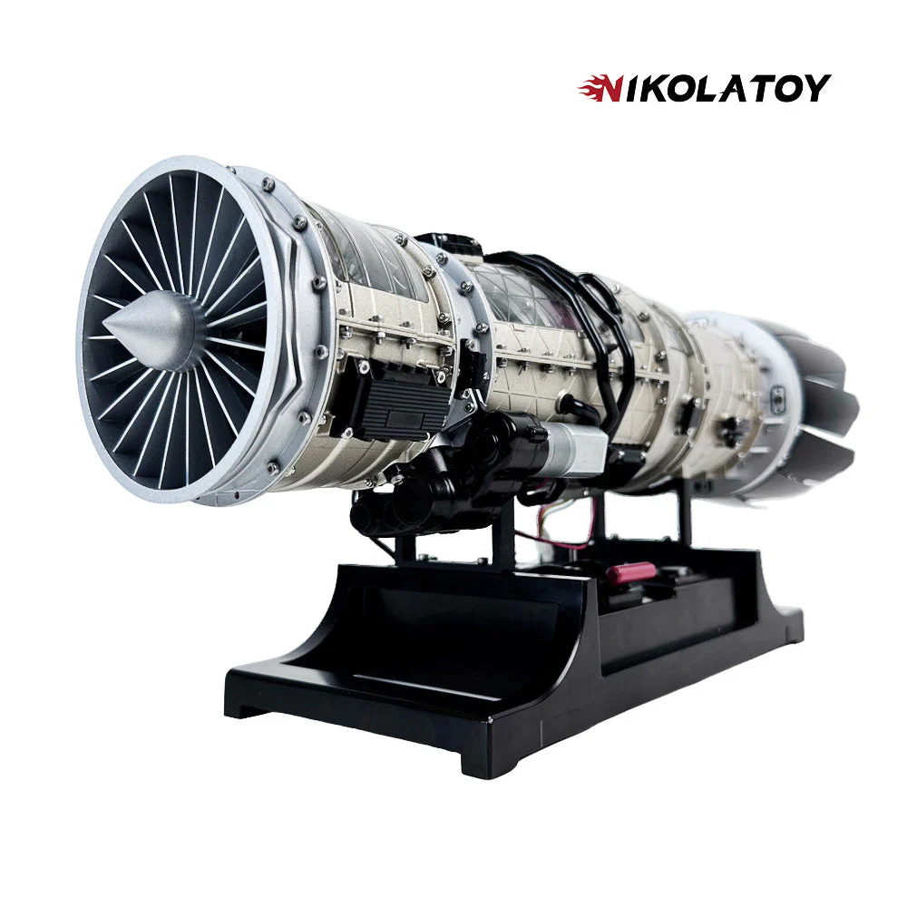 Turbofan Engine Model Kit that Works F35 Military Fighter Jet Engine Kits 600+PCS - Image 4