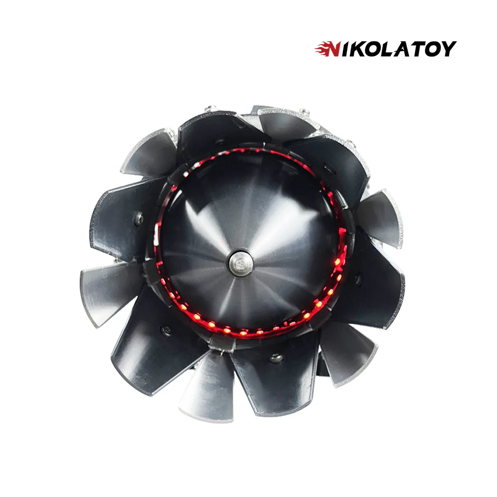 3D Printed Military Fighter Turbojet Engine Model - Image 3