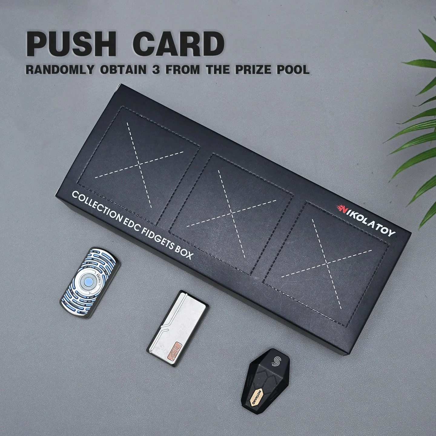 Push Card Fidgets Toy Poking Lottery - 3Pack - Image 3