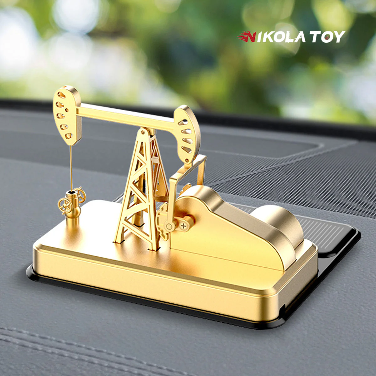 Solar Powered Car Mounted Aromatherapy Decoration - Pumping Unit - Image 2
