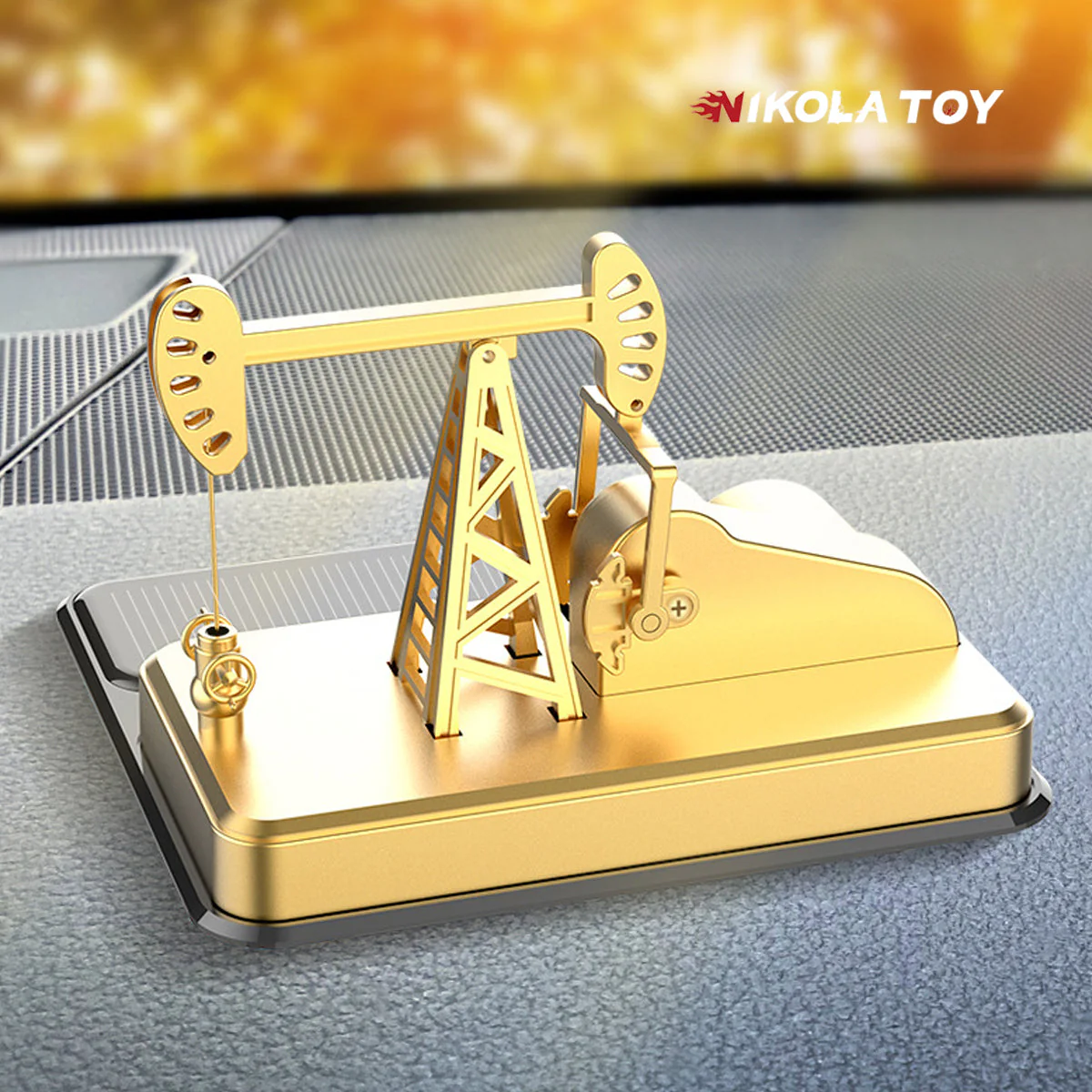 Solar Powered Car Mounted Aromatherapy Decoration - Pumping Unit - Image 4