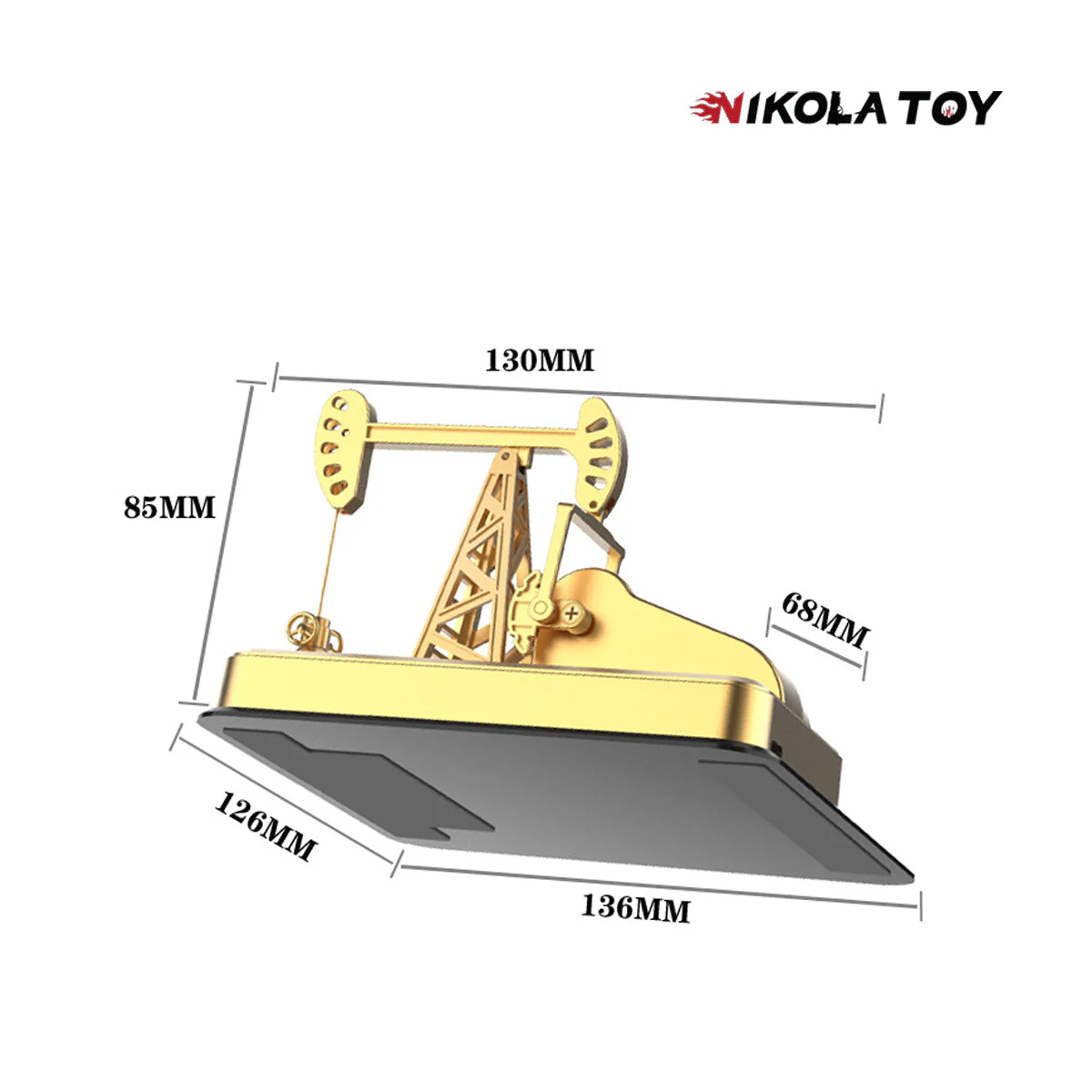 Solar Powered Car Mounted Aromatherapy Decoration - Pumping Unit - Image 5