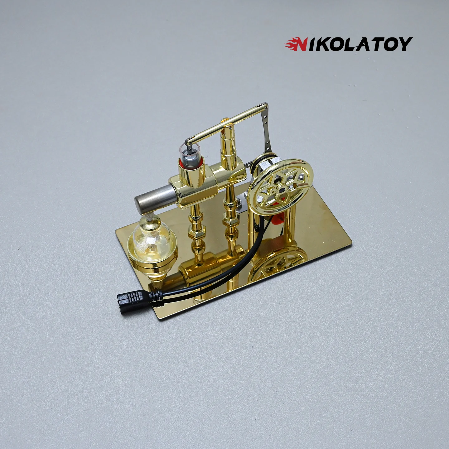 Stirling Engine Model - Power Generation+LED Light - Image 4