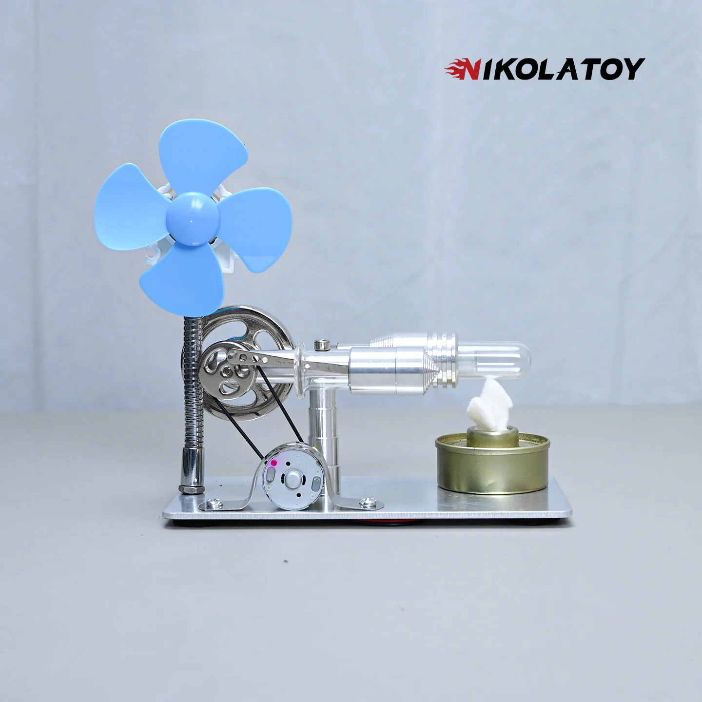 Stirling Engine Model - Power Generation+Windmill - Image 2