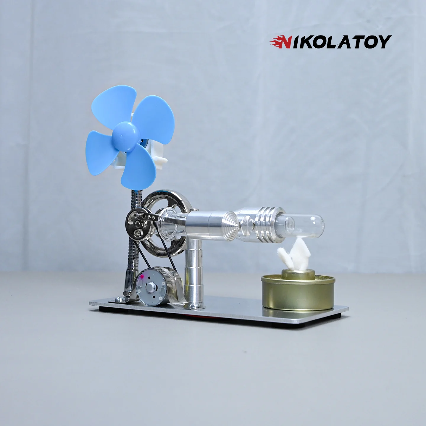 Stirling Engine Model - Power Generation+Windmill - Image 3