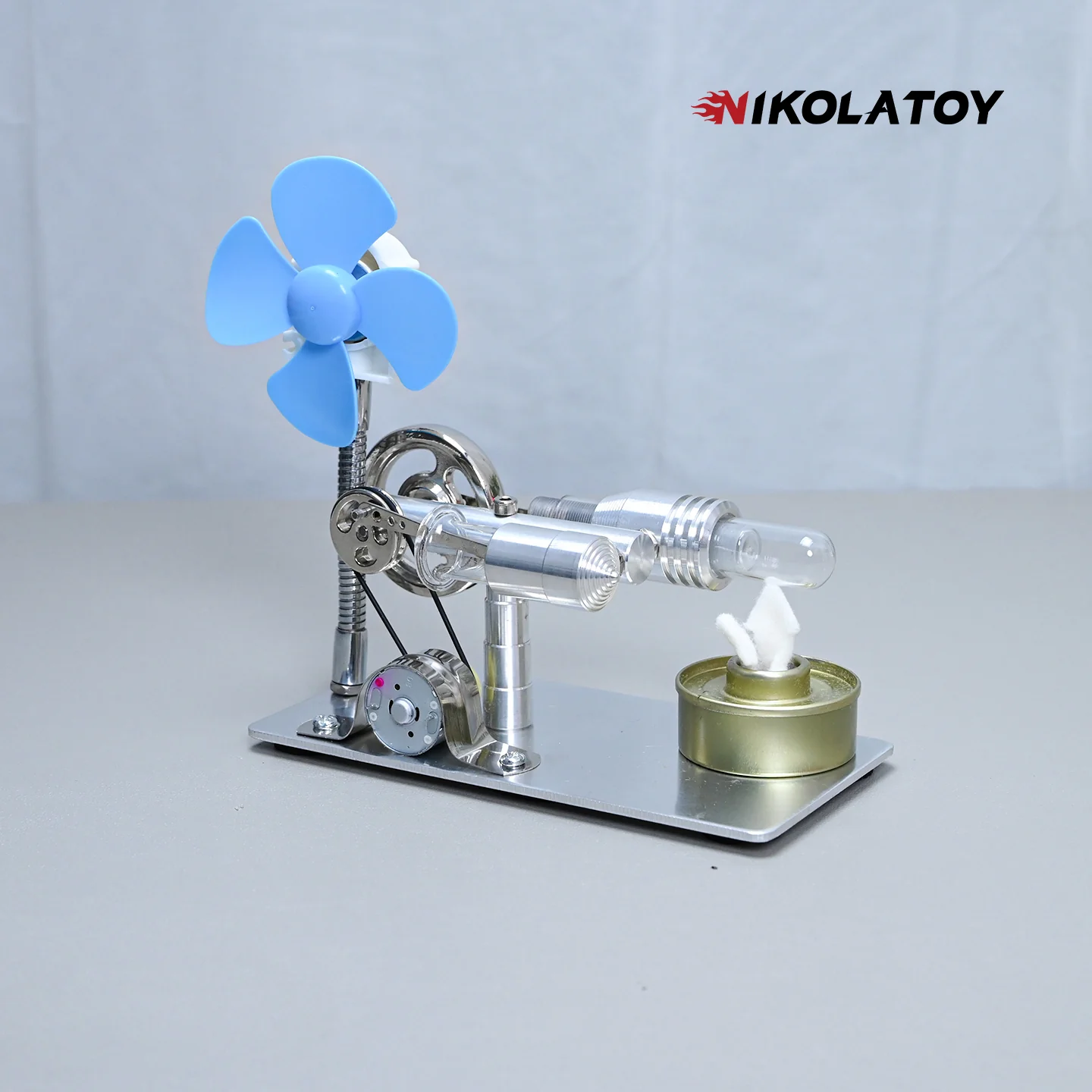 Stirling Engine Model - Power Generation+Windmill - Image 5
