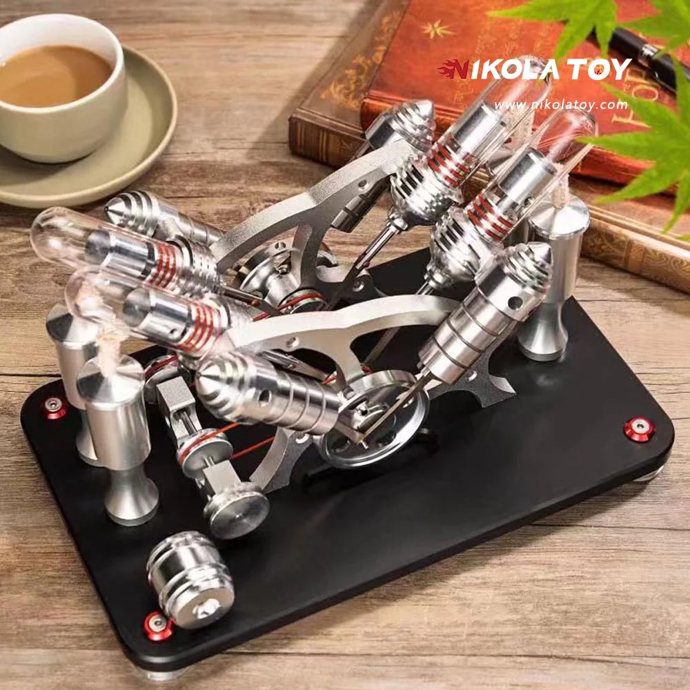 Stirling Engine V4 Model - Image 3