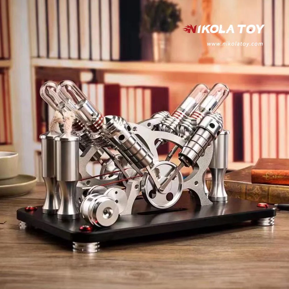 Stirling Engine V4 Model - Image 5
