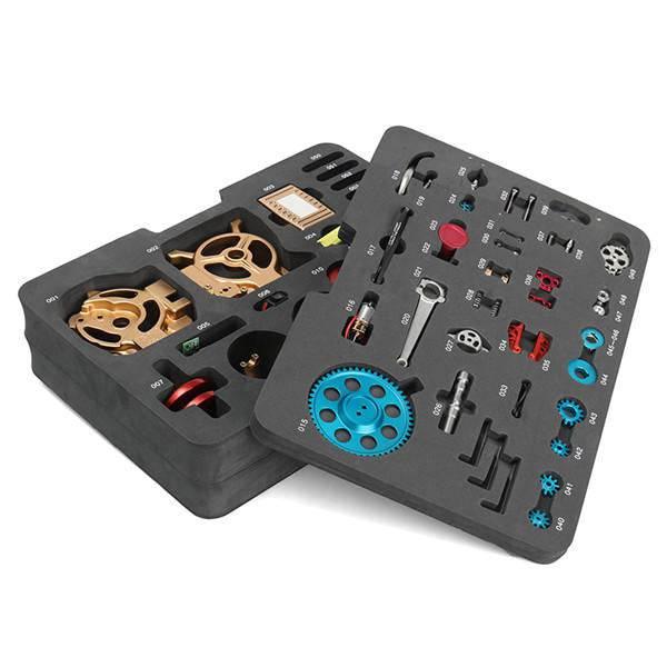 TECHING All-Metal Craftsmen Mini Single-Cylinder High Challenge Assembled Model Kits - Image 6